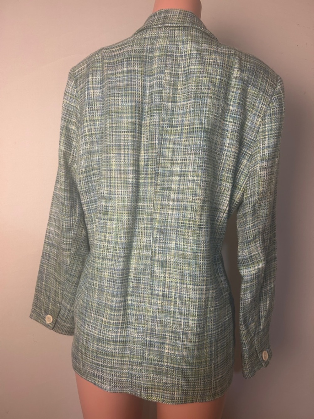 The Tog Shop Women Blue Jacket Long Sleeve Size 14 - Picture 8 of 10